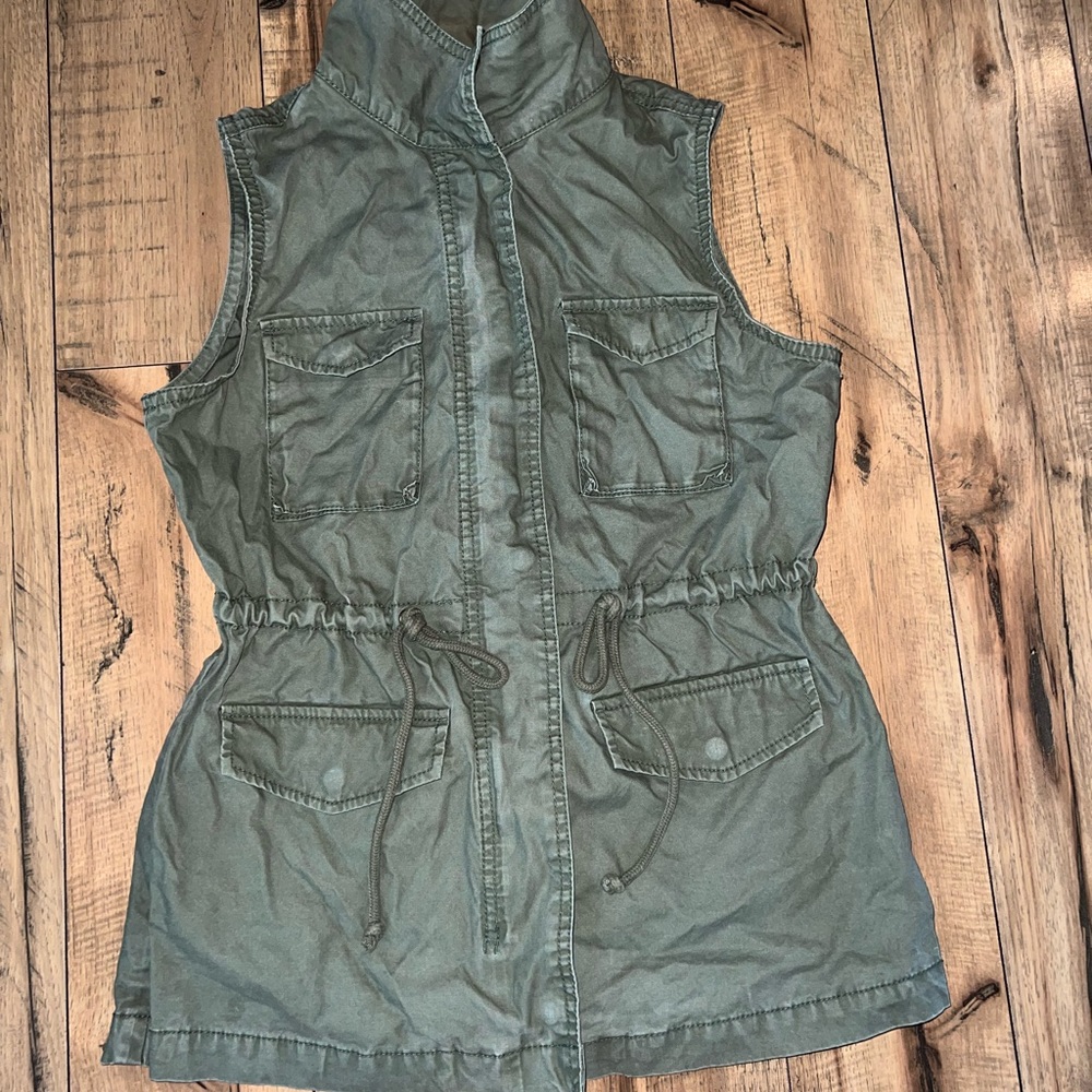 green vest